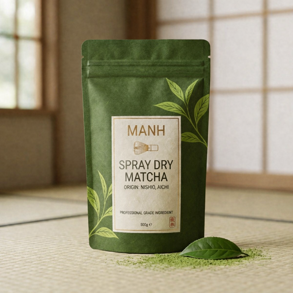 Spray Dry Matcha - Bột Trà Xanh Nhật Sấy Phun Cao Cấp